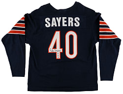 NFL Hall of Famer Signed Jersey Quartet with Chuck Bednarik & Gale Sayers