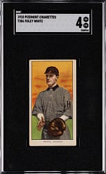 1909-1911 T206 White Border Foley White Southern Leaguer SGC VG/EX 4