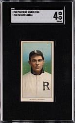 1909-1911 T206 White Border Dutch Revelle Southern Leaguer SGC VG/EX 4