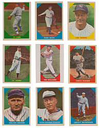 1960 Fleer Greats Complete Set (79)