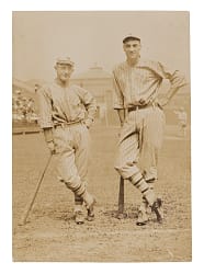 Circa 1926 Frankie Frisch & George Kelly Type I Original Photo - PSA Full LOA