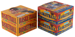 1990-1991 & 1991-1992 Fleer Basketball Unopened Cello Boxes (4)