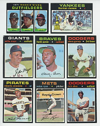 1971 Topps Complete Set (752) Plus Checklist Variation
