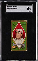 1911 T205 Gold Border Eddie Cicotte SGC VG 3
