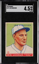 1933 Goudey #147 Leo Durocher SGC VG/EX+ 4.5