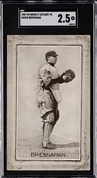 1910 PC805 Novelty Cutlery Postcard Roger Bresnahan SGC GOOD+ 2.5
