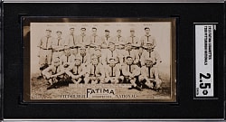 1913 T200 Fatima Team Card Pittsburgh Pirates with Honus Wagner SGC GOOD+ 2.5
