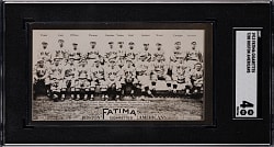 1913 T200 Fatima Team Card Boston Americans with Harry Hooper & Tris Speaker SGC VG/EX 4