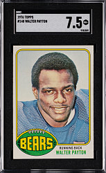 1976 Topps Football #148 Walter Payton Rookie SGC NM+ 7.5
