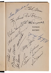 1955 American League Champion New York Yankees Team-Signed Book with (44) Signatures Including Mantle, Stengel & Dickey - JSA LOA