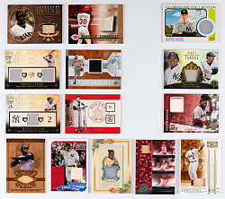 Modern Baseball Relic/Jersey Collection (350+) with Griffey Jr., Jeter, Judge & Ted Williams