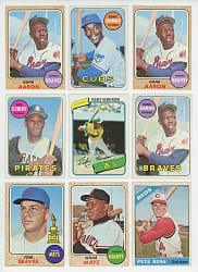 1958-1982 Shoebox Collection (420) with (120+) Hall of Famers Including Aaron, Clemente & Mays