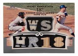 2006 Topps Sterling Mickey Mantle Sterling Moments #18 Six-Piece Relic #5/10