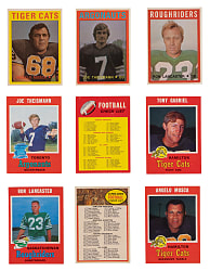 1971 & 1972 O-Pee-Chee CFL Football Complete Set Pair