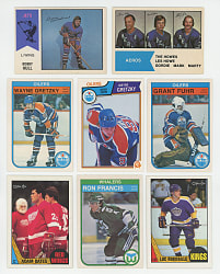 1974-1975 to 1987-1988 O-Pee-Chee Hockey Complete Sets (4)