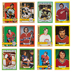 1972-1973 & 1973-1974 Topps Hockey Complete Set Pair - Clean!