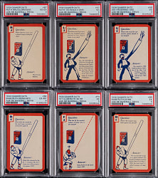 1934 Quaker Oats "Ask Me Baseball Trivia" PSA Graded Complete Set (26) Plus (16) Extras