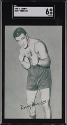 1947-1966 Boxing Exhibits Rocky Marciano SGC EX/NM 6