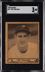 1940 Play Ball #27 Ted Williams SGC VG 3