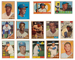 1957-1962 Topps Chicago Cubs Collection (116) Different with (14) Hall of Famers & (13) Tougher Series