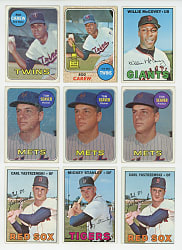 1967-1969 Topps Shoebox Collection (700+) with (125+) Hall of Famers
