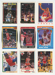 1988-2010 Michael Jordan Collection (78) with Inserts
