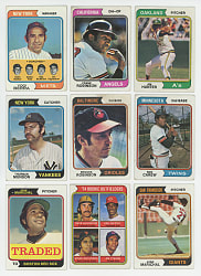 1974 Topps Collection (2,075+) with Hall of Famers & Partial Sets