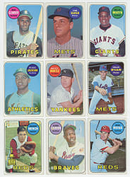 1969 Topps Complete Set (664) Plus One Variation