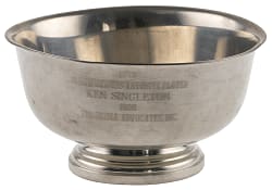 1978 The Oriole Advocates Inc., Ken Singleton Junior Orioles Favorite Player Commemorative Bowl (Ken Singleton Collection)