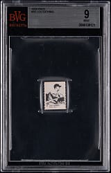 1950 R423 #85 Lou Gehrig BVG Mint 9