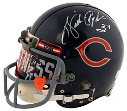 Walter Payton Signed Chicago Bears Full-Size Authentic VSR-1 Helmet with Customizations - Full JSA LOA