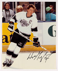 Wayne Gretzky Single-Signed Photograph