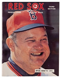 October 2, 1978 Boston Red Sox vs. New York Yankees American League East Tie-Breaker Game Program - Bucky Dent Home Run Game!