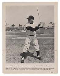 1966 New York Yankees Tri-Fold #1 Roger Maris