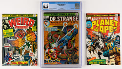 1967-1975 Marvel Comic Book Collection (48) with CGC 6.5 Dr. Strange #1