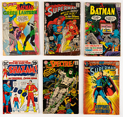 1960-1975 DC Comic Book Collection (81) with Superman #233, Spectre #1 & SHAZAM #1