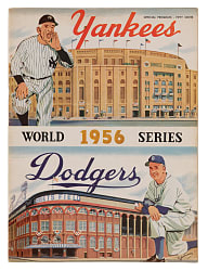 1956 World Series Game 5 Don Larsen Perfect Game Program
