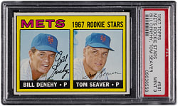 1967 Topps #581 Tom Seaver Rookie PSA MINT 9