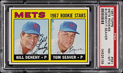 1967 Topps #581 Tom Seaver Rookie PSA NM-MT 8