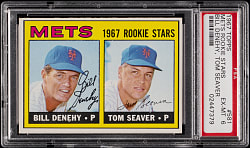 1967 Topps #581 Tom Seaver Rookie PSA EX-MT 6