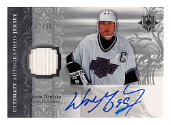 2006-2007 Upper Deck Ultimate Hockey Autographed Jerseys Wayne Gretzky #/50