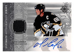 2006-2007 Upper Deck Ultimate Hockey Autographed Jerseys Mario Lemieux #/50