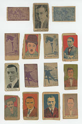 1920s Movie Star Strip Card Collection (149) with (6) Different Charlie Chaplin