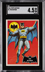 1966 Topps Batman #1 The Batman SGC VG/EX+ 4.5