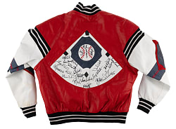 Mike Pagliarulo Personal 1991 World Champion Minnesota Twins Team-Signed Leather Jacket with (25) Signatures Including Kirby Puckett