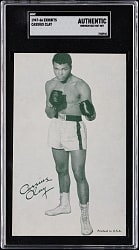 1947-1966 Exhibits Boxing Cassius Clay Rookie SGC Authentic