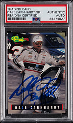 Signed 1995 Classic Finish Line Racing #1 Dale Earnhardt Sr. PSA/DNA Authentic