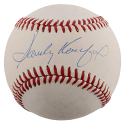 Sandy Koufax Single-Signed ONL/Giamatti Baseball PSA/DNA Overall Grade 7