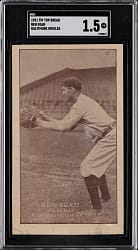1921 Tip Top Bread Baltimore Orioles Ben Egan SGC FAIR 1.5 - Newly Discovered!