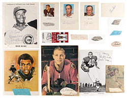 1960s-1970s Multi-Sport Autograph Collection (120+) with Chicago Area Emphasis